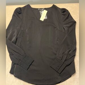 NWT Doe & Rae Black Blouse